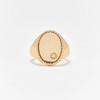 订购10周到｜Yvonne Leon-OVALE-9K黄金 钻石 男士 印章 戒指［法国设计师］ 商品缩略图0
