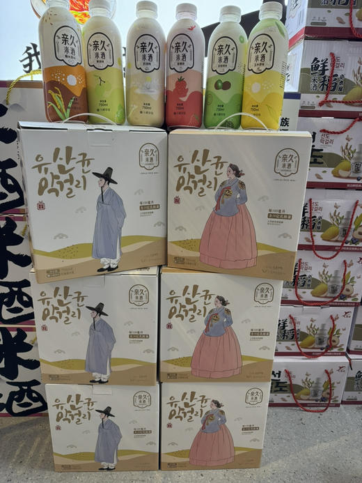 亲久6口味米酒6瓶装米酒礼盒 商品图4