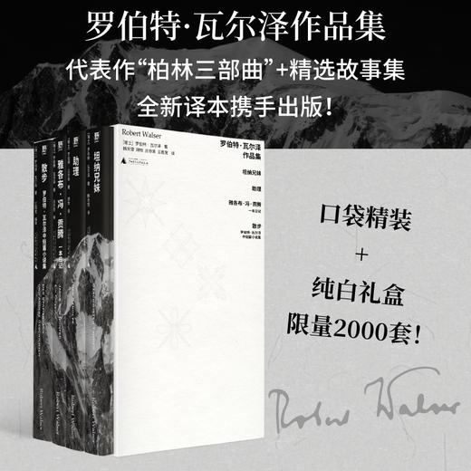 罗伯特·瓦尔泽作品集（函套全四册） 商品图0