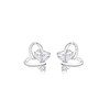KADER卡蒂罗 蝴蝶之舞耳钉 925银灵动蝴蝶造型清新优雅设计耳饰 轻奢浪漫可爱吸睛配饰闪耀精致 礼盒装 商品缩略图1