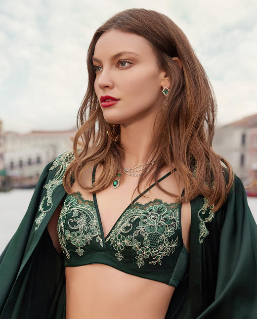 5F LACLOVER倾世风华系列4/4无纺布文胸 商品图0