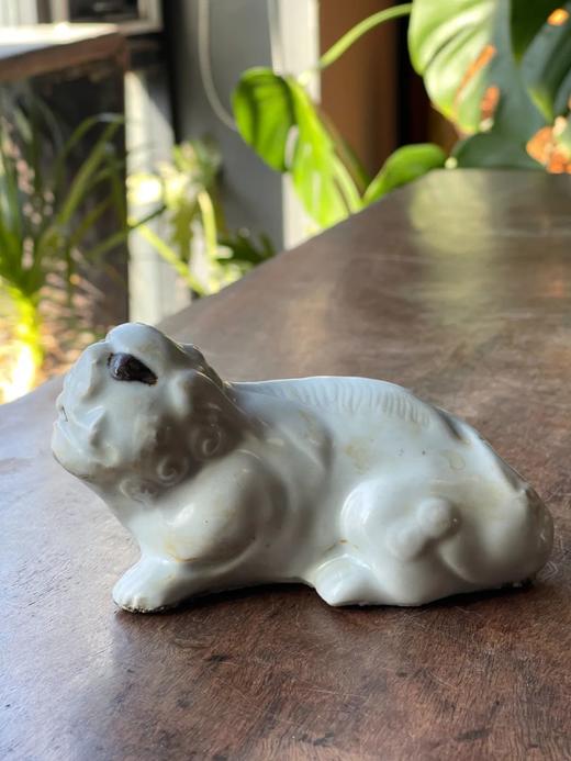 白瓷褐彩瑞狮形水注，顺丰包邮 商品图11