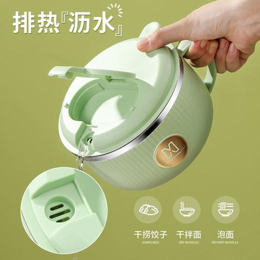 泡面碗带盖304不锈钢宿舍用学生方便面泡面神器筷套装 商品图4