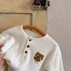 【百搭长袖T恤，温软亲肤！】儿童长袖T恤春秋款男女童宝宝，舒适上衣中小童打底衫童装，无论是日常穿着还是外出活动，都能展现孩子的时尚与个性！ 商品缩略图2
