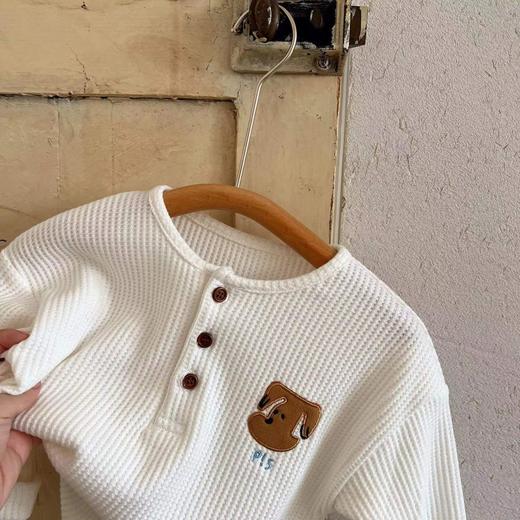 【百搭长袖T恤，温软亲肤！】儿童长袖T恤春秋款男女童宝宝，舒适上衣中小童打底衫童装，无论是日常穿着还是外出活动，都能展现孩子的时尚与个性！ 商品图2