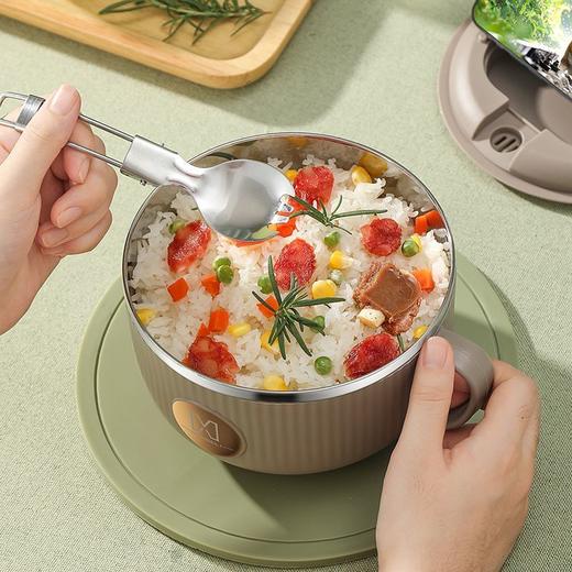 泡面碗带盖304不锈钢宿舍用学生方便面泡面神器筷套装 商品图7