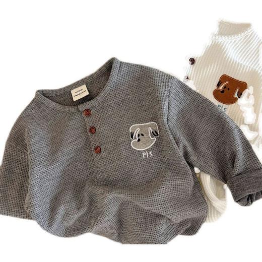 【百搭长袖T恤，温软亲肤！】儿童长袖T恤春秋款男女童宝宝，舒适上衣中小童打底衫童装，无论是日常穿着还是外出活动，都能展现孩子的时尚与个性！ 商品图4