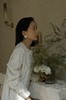 「东方雅宴」玉生烟 · 白樱玉石耳环 商品缩略图5