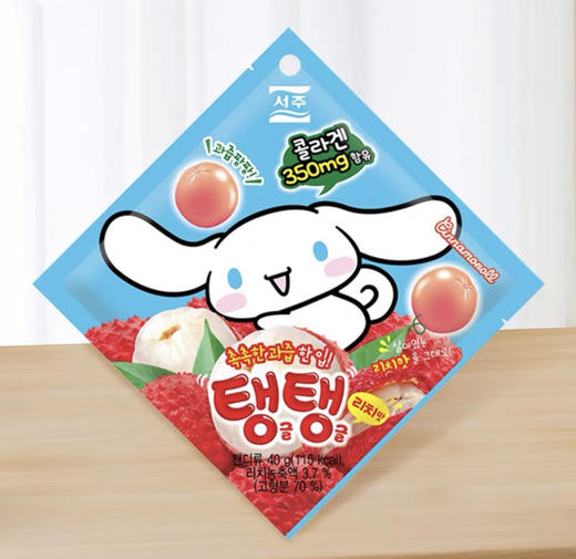 莉迩西洲荔枝味Q弹软糖40g Plump – Plump Jelly Lychee40g 商品图0