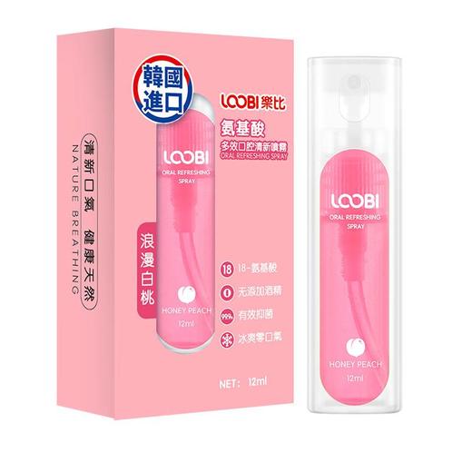 乐比 多效口腔清新喷雾12ml 商品图0