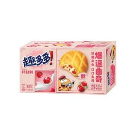 趣多多爆逗曲奇牛奶蔓越莓味96g/盒