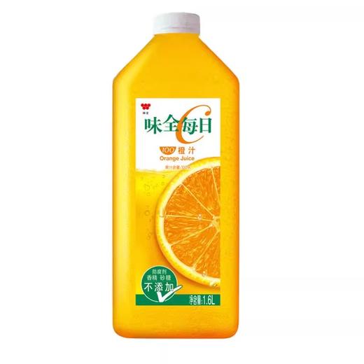 味全每日C100%橙汁1600ml 商品图0