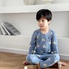 儿童球衣秋裤套装春秋长袖a类纯棉打底内衣家居服男女童宝宝睡衣 商品缩略图2