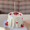 爱心桃装饰蛋糕 商品缩略图0