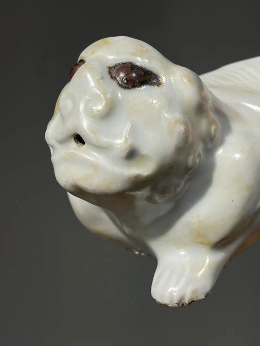 白瓷褐彩瑞狮形水注，顺丰包邮 商品图4