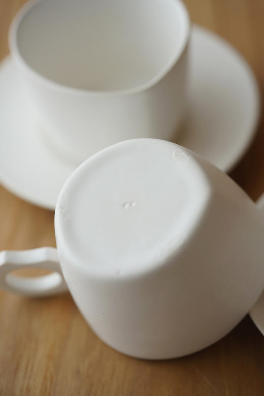 安藤雅信&百草生活11｜13｜15白釉咖啡套杯 商品图4