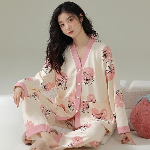 【亲肤舒适！春秋家居服】新款睡衣女春秋纯棉长袖薄款卡通仙女风可外穿家居服套装，卡通仙女风的图案点缀，更增添了少女的可爱气息。 商品图5