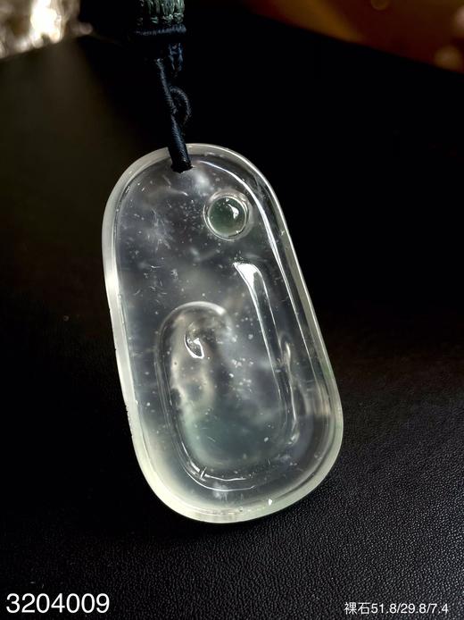 加龙大师新作-玻璃种素件挂坠【3204009】具体价格微信咨询 商品图7
