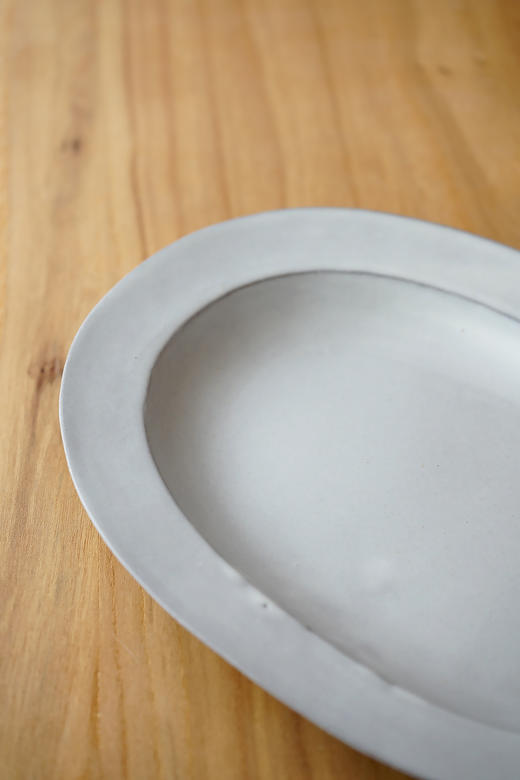 安藤雅信&百草生活55椭圆细边皿 商品图2