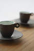 安藤雅信&百草生活58｜59黑锖釉茶杯套组 商品缩略图8