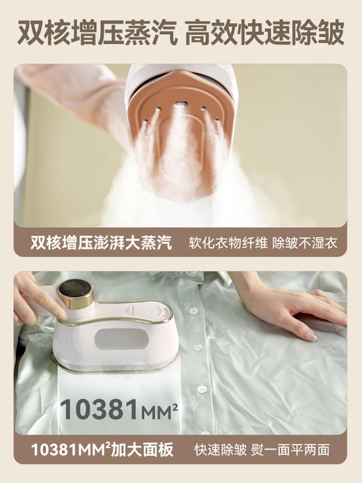 大宇电熨斗烫斗家用蒸汽小型手持挂烫机熨烫机干湿两用烫衣服便携式 商品图1
