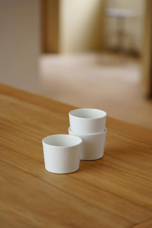 安藤雅信&百草生活01白瓷三谷杯 商品图1