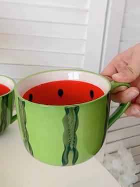 【仅自提】西瓜陶瓷杯
