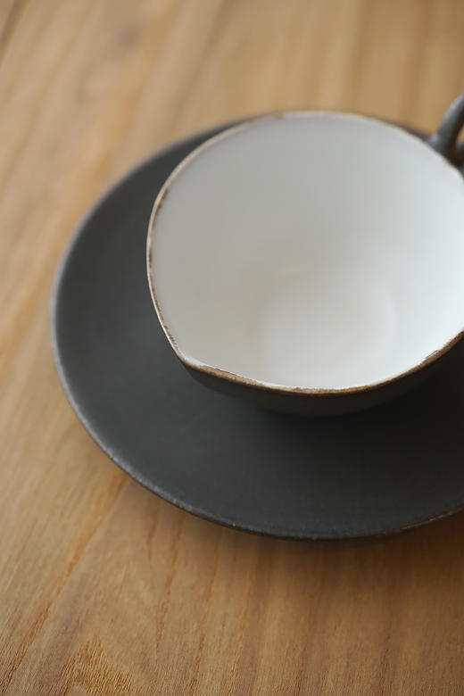 安藤雅信&百草生活25外黑内白茶杯套组 商品图1