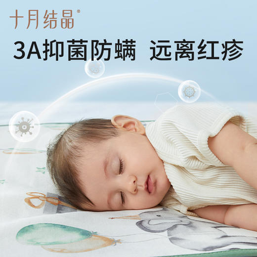 抗菌婴儿冰丝凉席婴儿床垫子夏季儿童凉席幼儿园专用夏天 商品图2