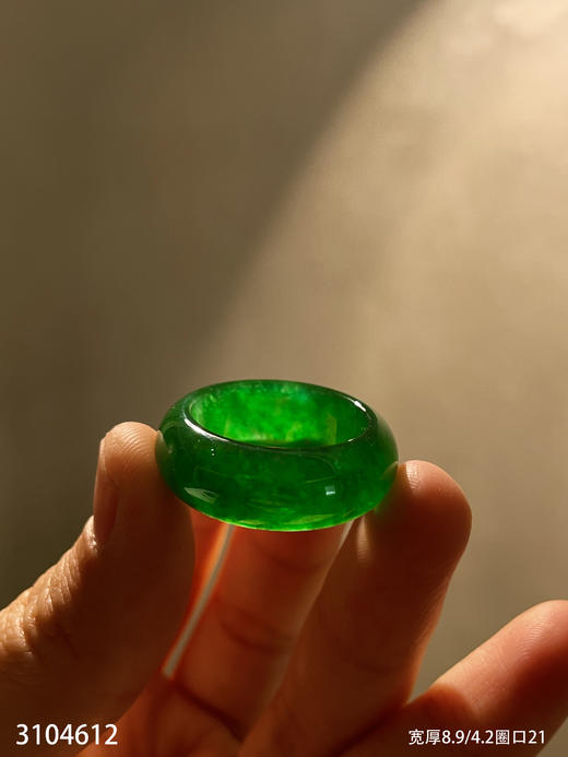 帝王绿满色扳指【3104612】具体价格微信咨询 商品图6