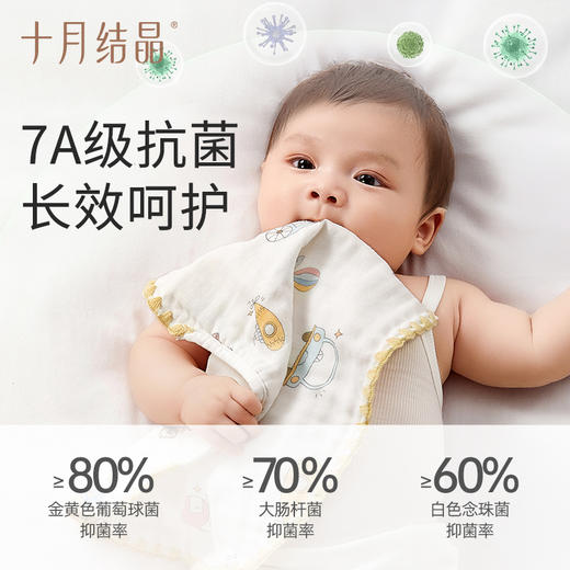 新生婴儿枕巾云片枕头纱布平枕防吐奶吸汗透气纯棉初生春 商品图4