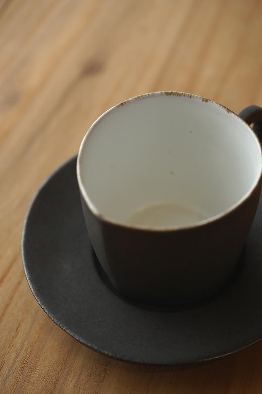 安藤雅信&百草生活17｜19｜21外黑内白咖啡杯套组 商品图10