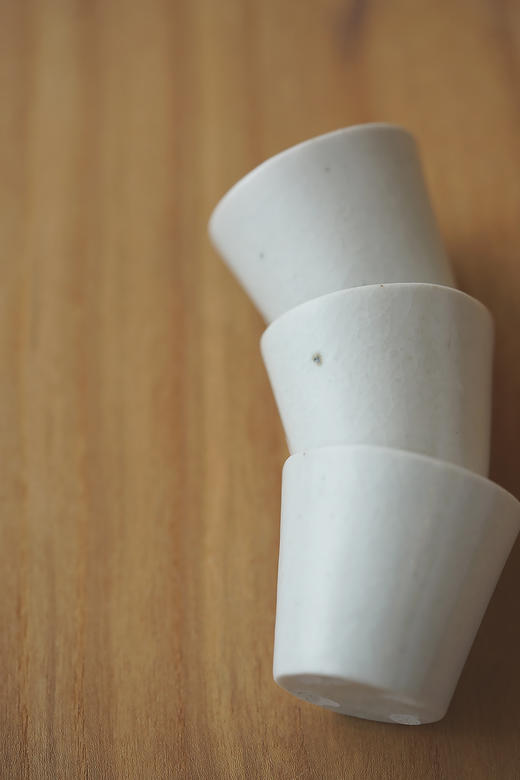 安藤雅信&百草生活03｜04白瓷千代口杯 商品图8