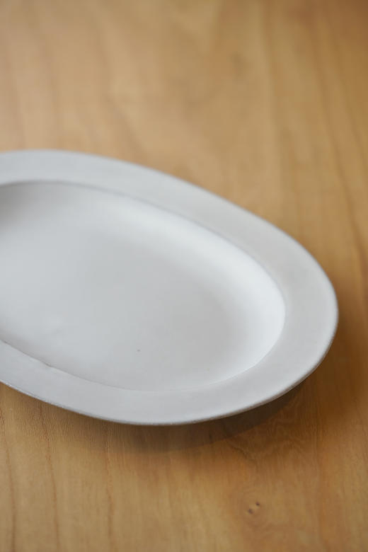 安藤雅信&百草生活55椭圆细边皿 商品图1