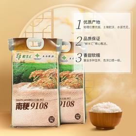 南粳9108大米精品 宝应产区优质大米 5kg/袋