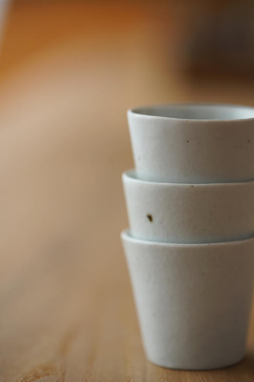 安藤雅信&百草生活03｜04白瓷千代口杯 商品图9