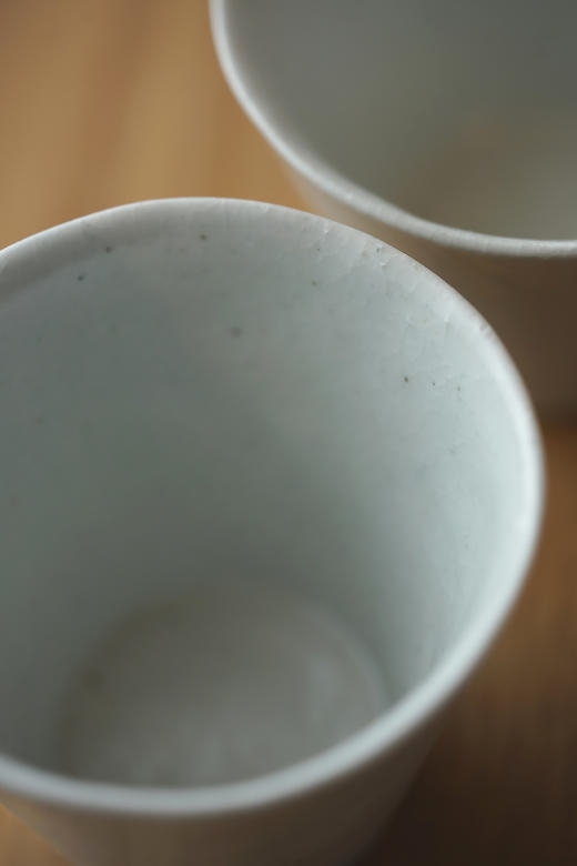 安藤雅信&百草生活03｜04白瓷千代口杯 商品图6