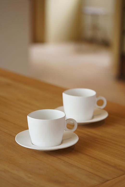 安藤雅信&百草生活11｜13｜15白釉咖啡套杯 商品图3