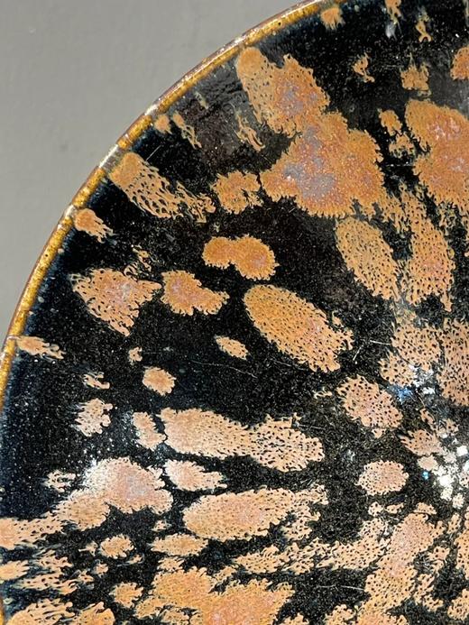 洒褐斑黑釉斗笠型大碗，顺丰包邮 商品图7