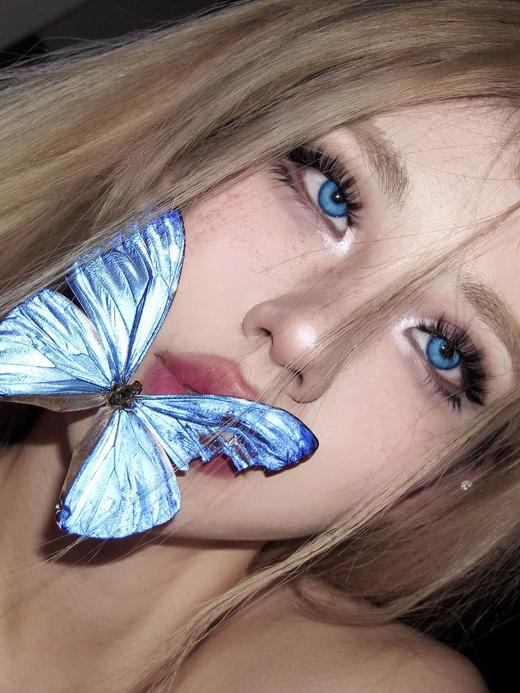 bacatcon 美瞳半年抛 荧光水母 直径14.2mm 着色13.5mm 商品图4