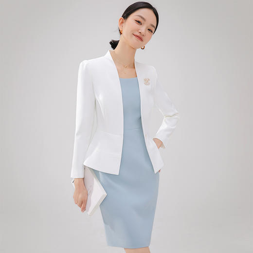 2026春款气质美学职业西装套装女正装经理套裙工作服高级感 商品图2