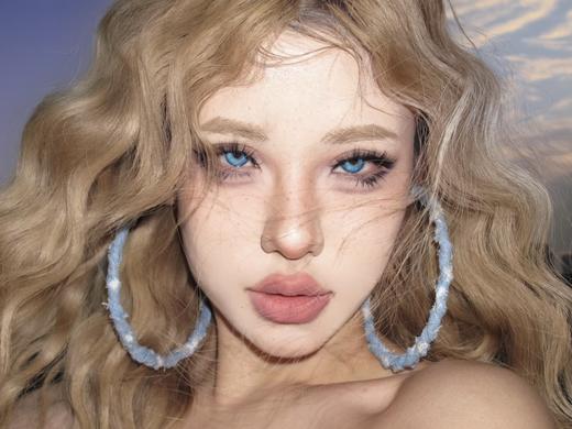 bacatcon 美瞳半年抛 荧光水母 直径14.2mm 着色13.5mm 商品图6