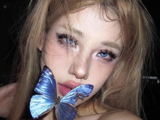 bacatcon 美瞳半年抛 荧光水母 直径14.2mm 着色13.5mm 商品图1