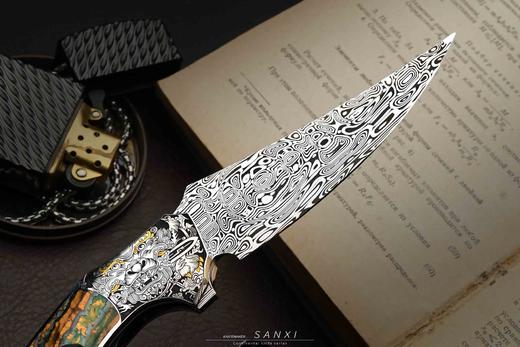 三希堂  现代刀系列  女武神大马小折  未开刃 商品图7