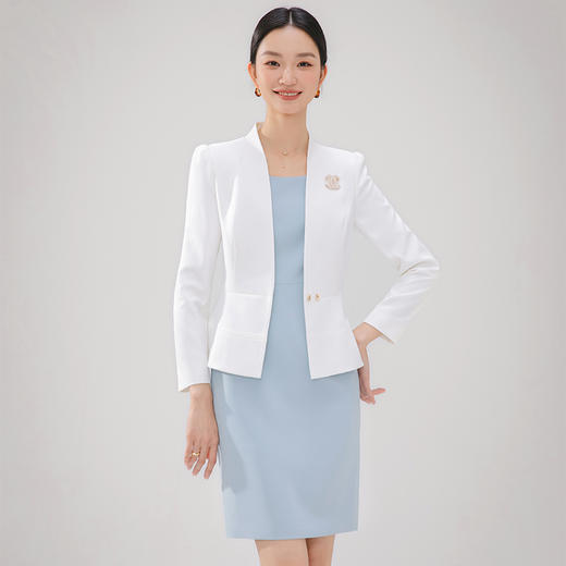 2026春款气质美学职业西装套装女正装经理套裙工作服高级感 商品图1