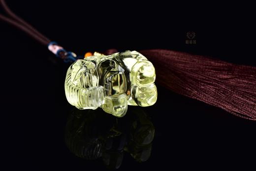 【吉祥如意】黄晶吉象4（大）ZX2402023 商品图5