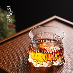 长裕川树桩玻璃公杯