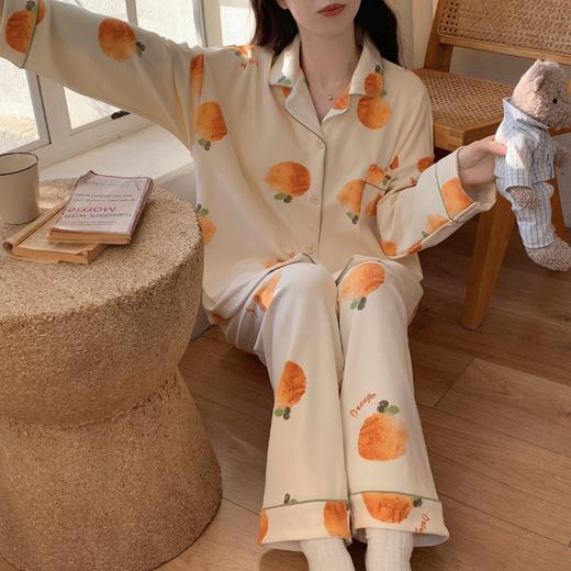 “有氧居家”果冻橙春夏家居服｜自带bra 免穿文胸 柔软舒适 轻薄透气 商品图0