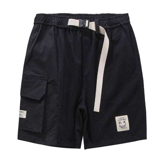 徐太浪多口袋工装短裤男ins潮牌潮流夏季裤子宽松直筒阔腿五分裤 商品图4