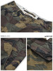徐太浪余文乐迷彩短裤男夏季潮牌宽松休闲裤子美式工装男士五分裤 商品缩略图3